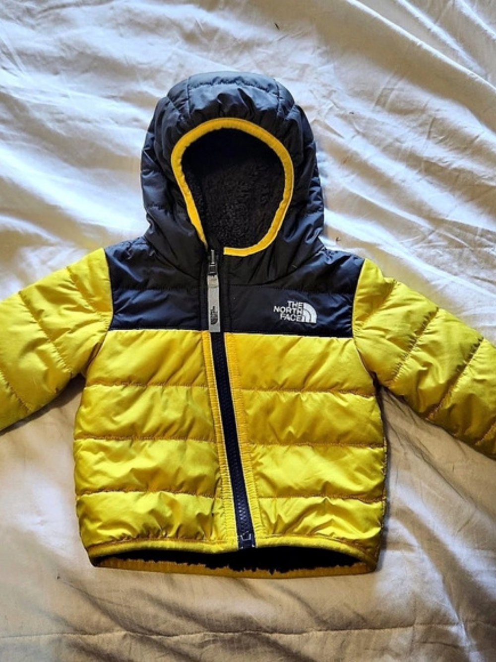 The North Face Infant Reversible Mossbud Swirl Jacket 3-6M